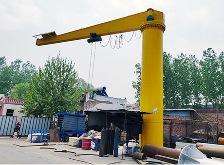 A BZ type cantilever crane was sent to Uzbekistan