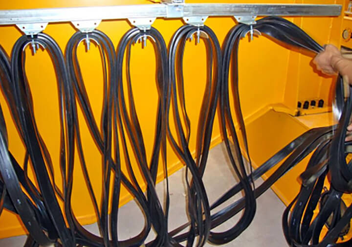 Crane Cable Carrying Systems
