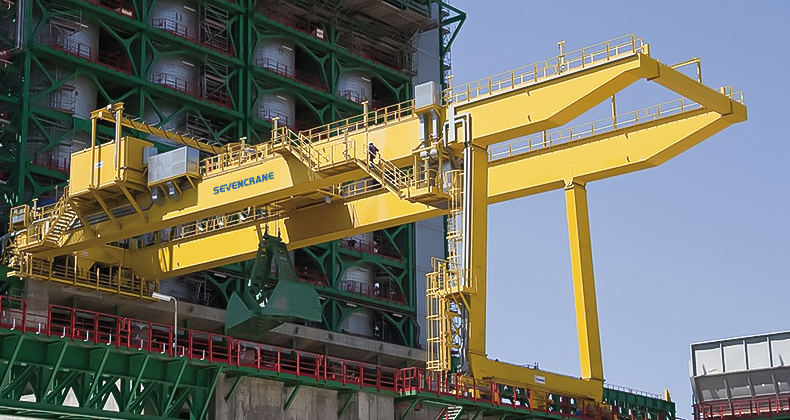 gantry crane in oil and gas industry