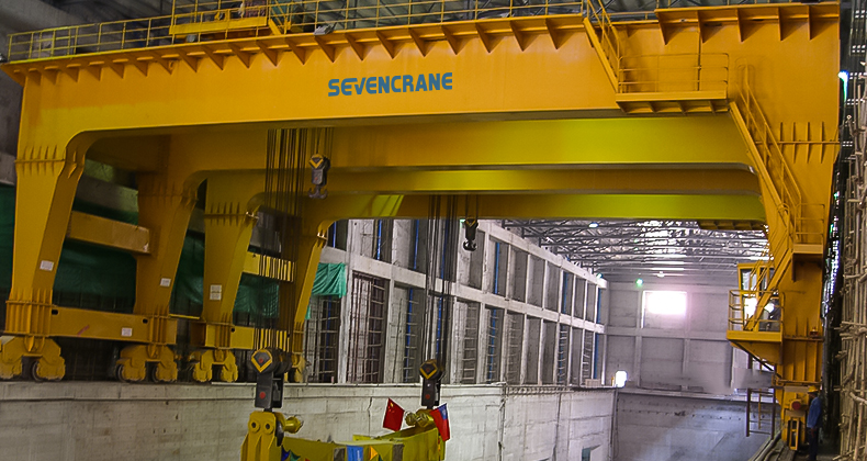 gantry crane in power plant