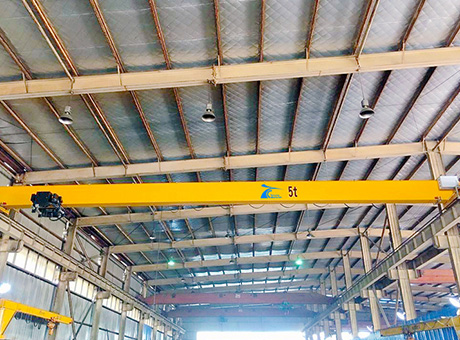 single girder overhead crane to Peru
