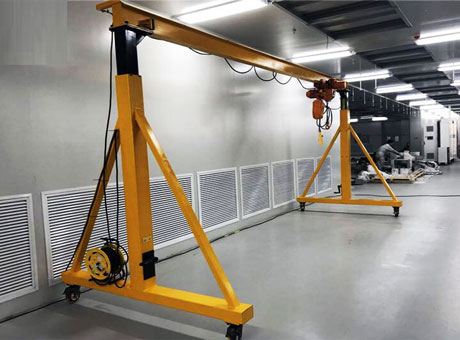 mobile girder rail gantry crane