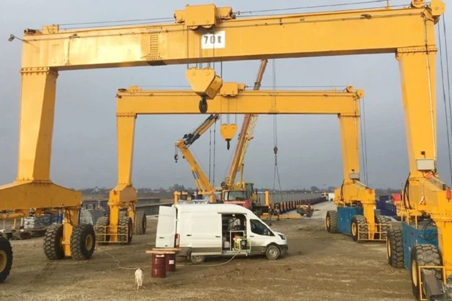 rubber tyred gantry crane