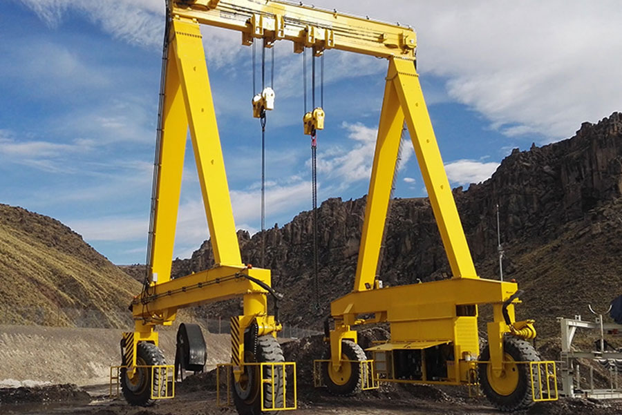 rubber tyred gantry crane